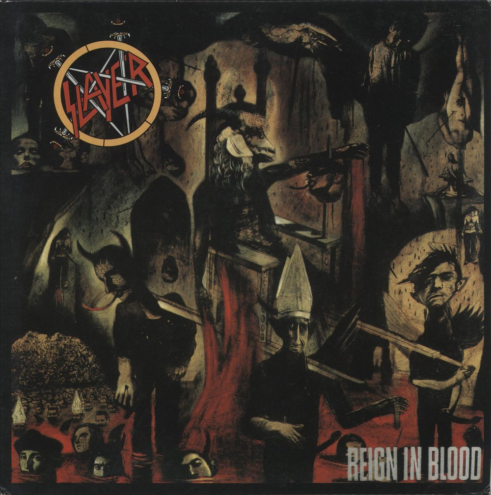 Slayer Reign In Blood - 180gram Black Vinyl US vinyl LP album (LP record) B0018853-01