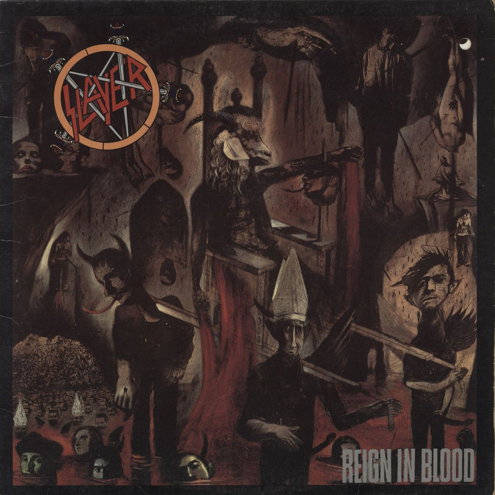 Slayer Reign In Blood US vinyl LP album (LP record) GHS24131