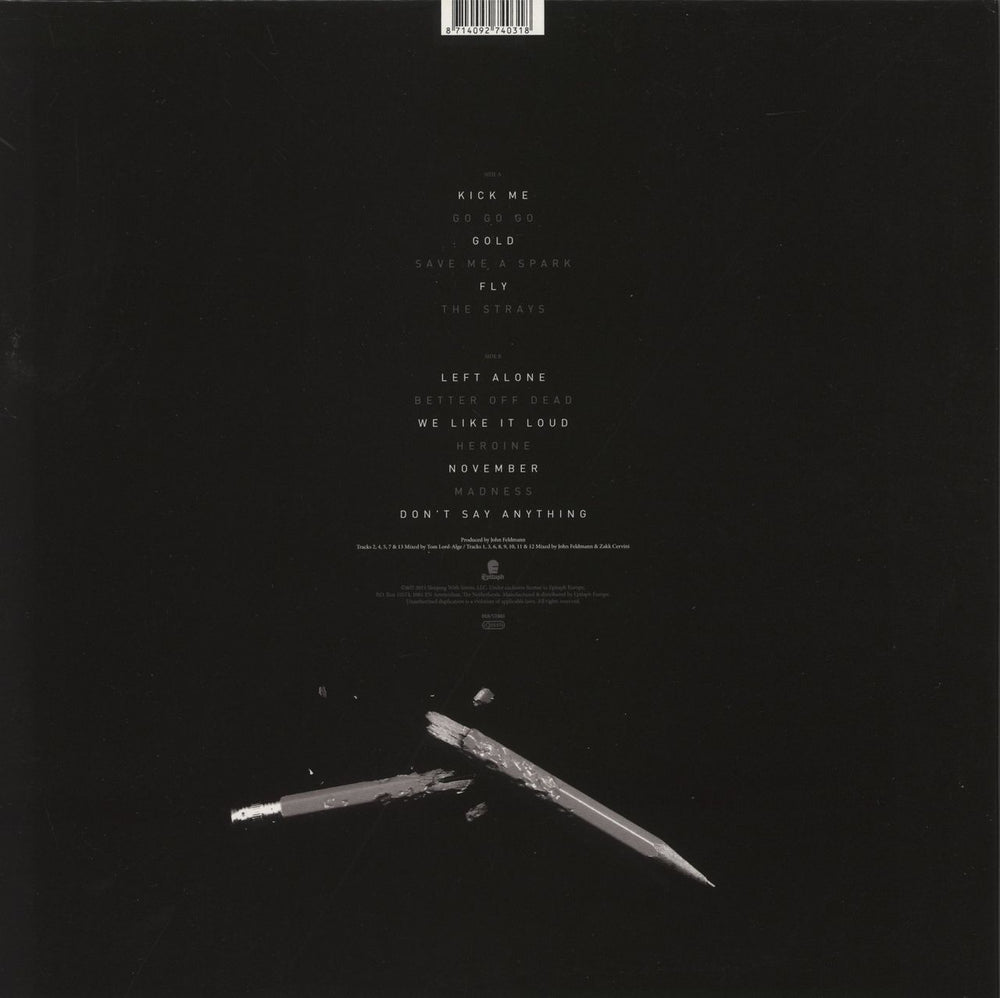 Sleeping With Sirens Madness UK vinyl LP album (LP record) 8714092740318