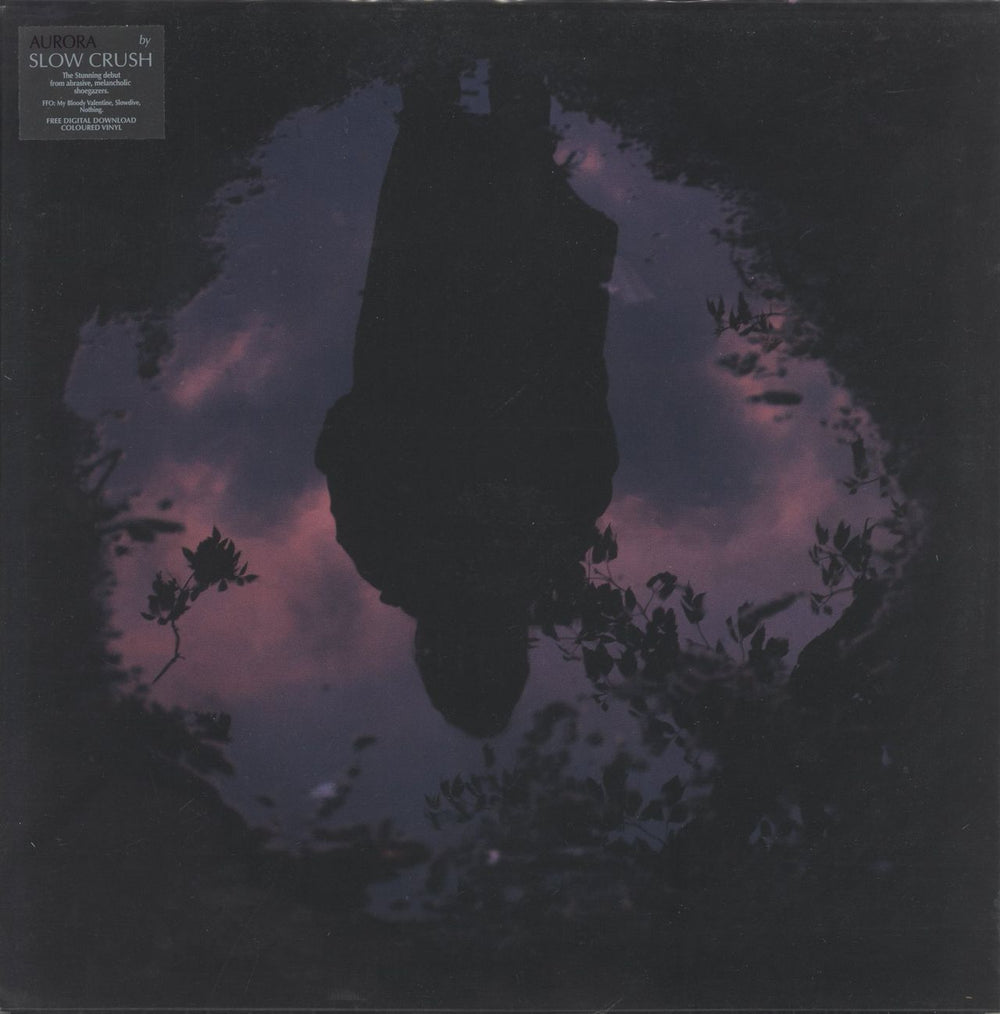 Slow Crush Aurora - Purple, Blue & White Starburst Vinyl UK vinyl LP album (LP record) HRR228V