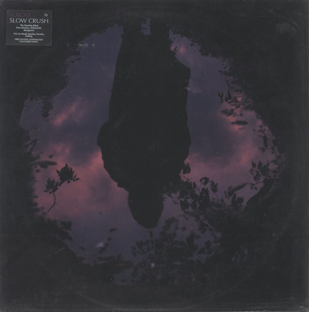 Slow Crush Aurora - Yellow and Blue Mix Vinyl UK vinyl LP album (LP record) HRR228V