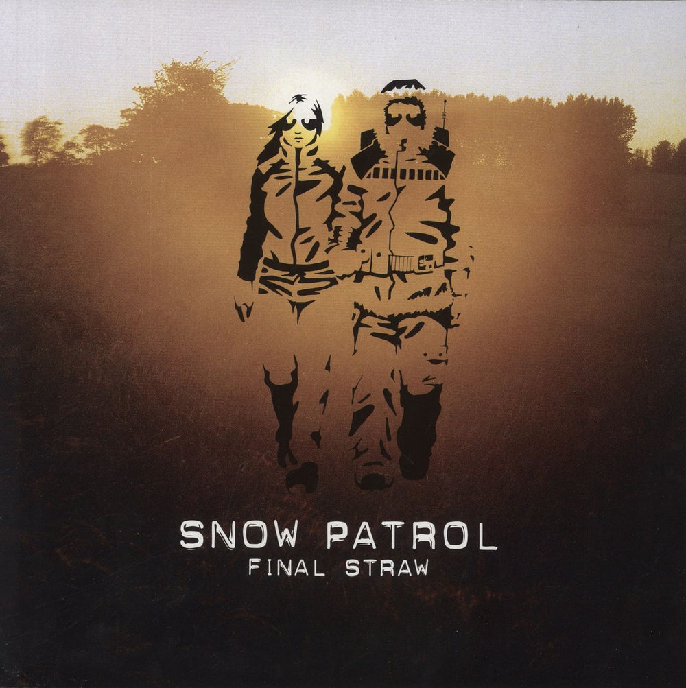 Snow Patrol Final Straw UK vinyl LP album (LP record) 6795421