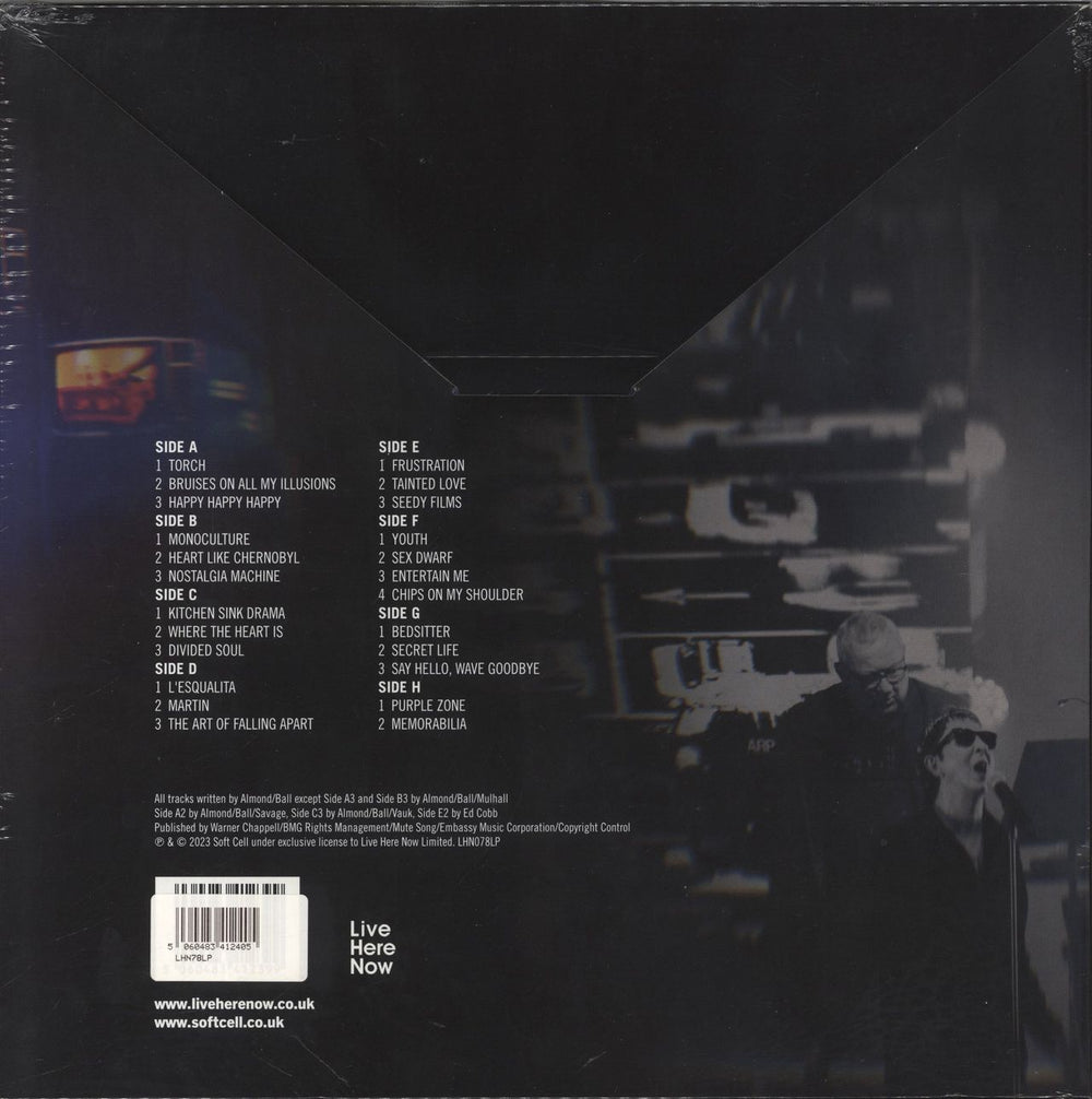 Soft Cell Non-Stop Erotic Cabaret ...And Other Stories : Live - 180gm Purple Sparkle Vinyl UK 4-LP vinyl album record set 5060483412405