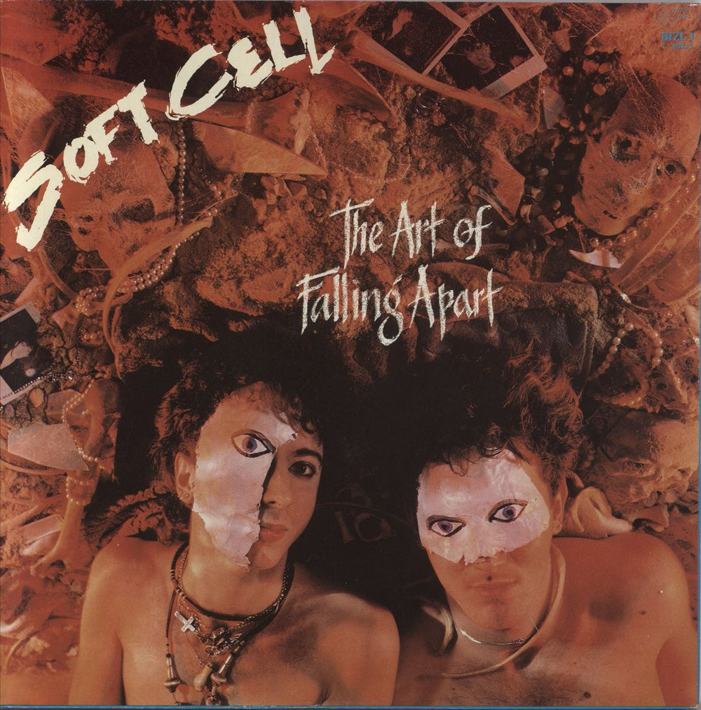 Soft Cell The Art Of Falling Apart + 12" UK vinyl LP album (LP record)