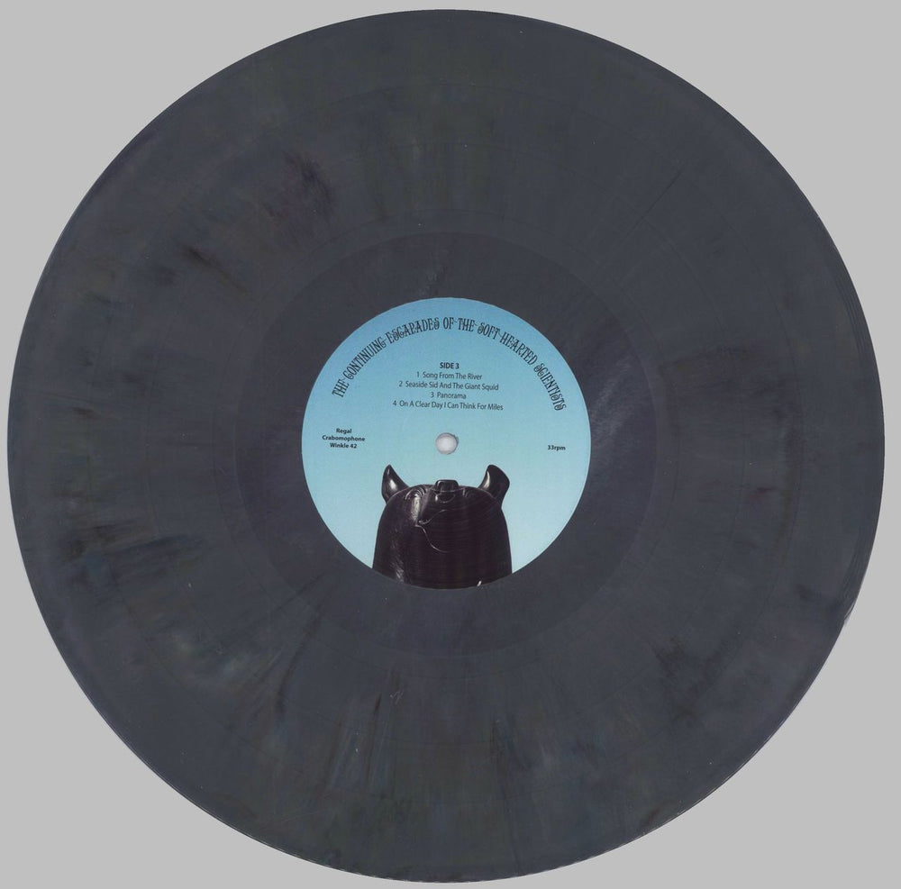 Soft Hearted Scientists The Continuing Escapades Of The Soft Hearted Scientists - Turquoise/Grey Vinyl UK 4-LP vinyl album record set