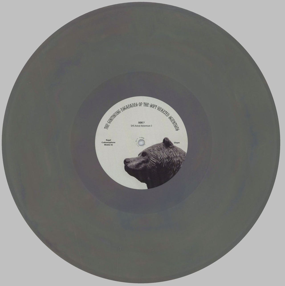 Soft Hearted Scientists The Continuing Escapades Of The Soft Hearted Scientists - Turquoise/Grey Vinyl UK 4-LP vinyl album record set Deleted