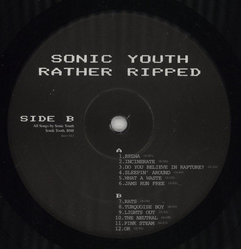 Sonic Youth Rather Ripped - EX UK vinyl LP album (LP record) S-YLPRA364243