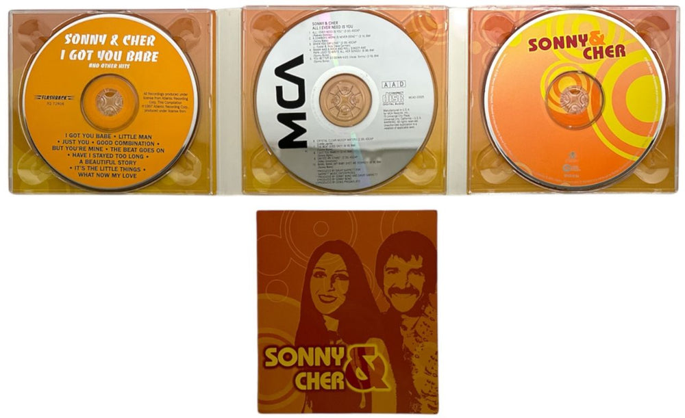 Sonny & Cher Collector's Edition US 3-CD album set (Triple CD) S+C3CCO834622