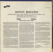 Sonny Rollins Sonny Rollins - 'b' Label US vinyl LP album (LP record)