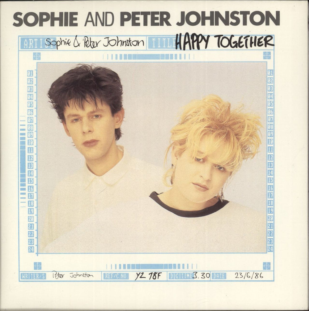 Sophie & Peter Johnston Happy Together - Double Pack UK 7" vinyl single (7 inch record / 45) YZ78F