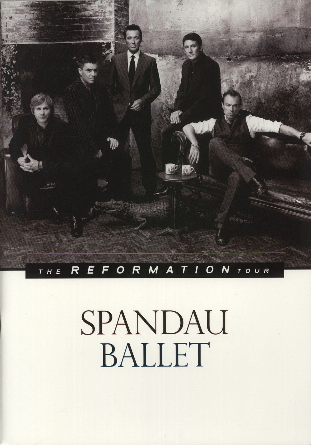 Spandau Ballet The Reformation Tour UK tour programme SIGNED PROGRAMME