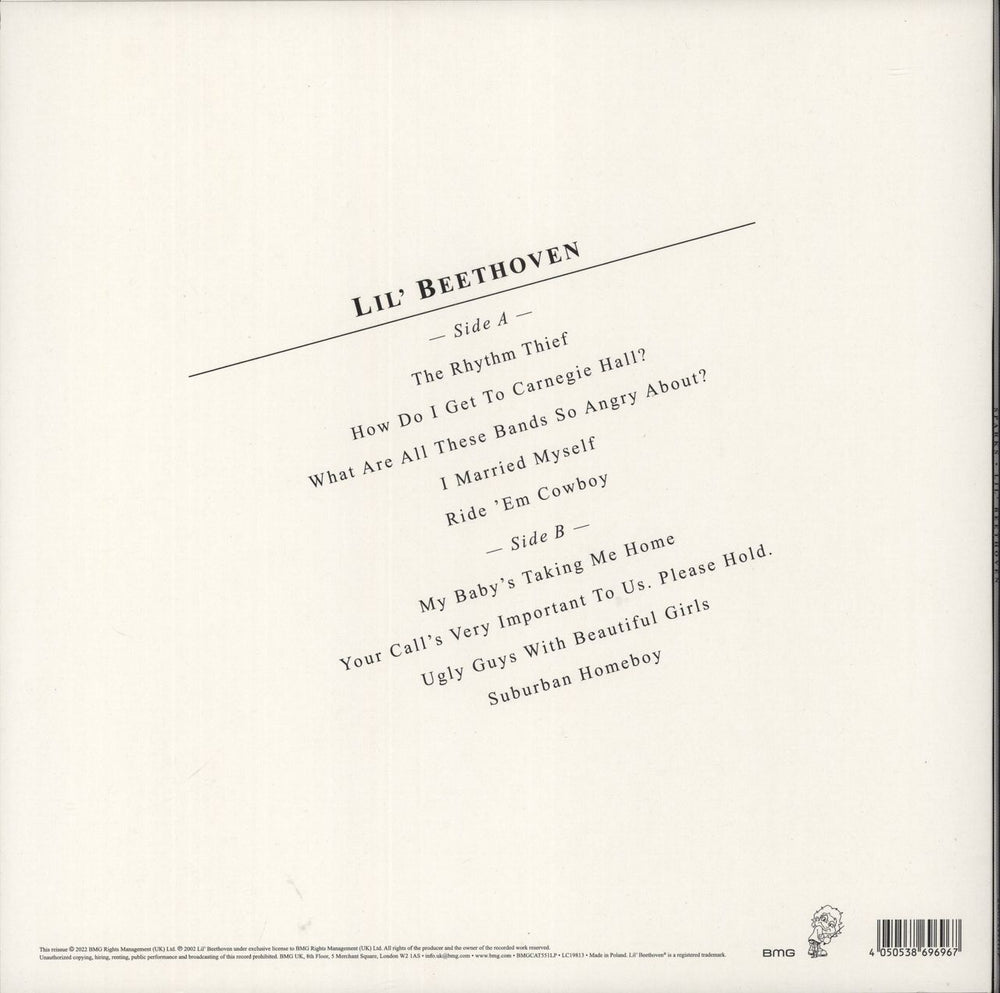 Sparks Li'l Beethoven UK vinyl LP album (LP record) 4050538696967