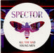 Spector All The Sad Young Men UK Promo CD single (CD5 / 5") SPECT15