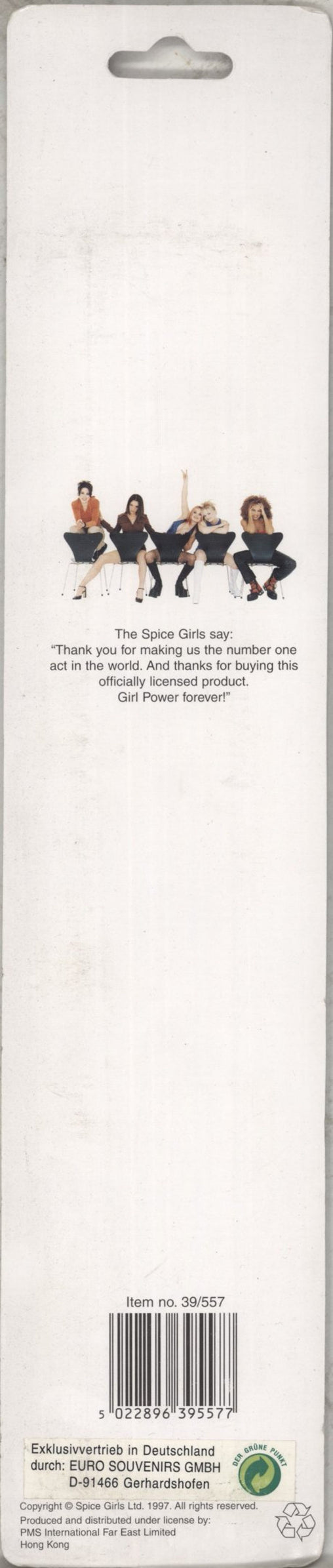 Spice Girls Picture Ruler UK memorabilia 5022896395577