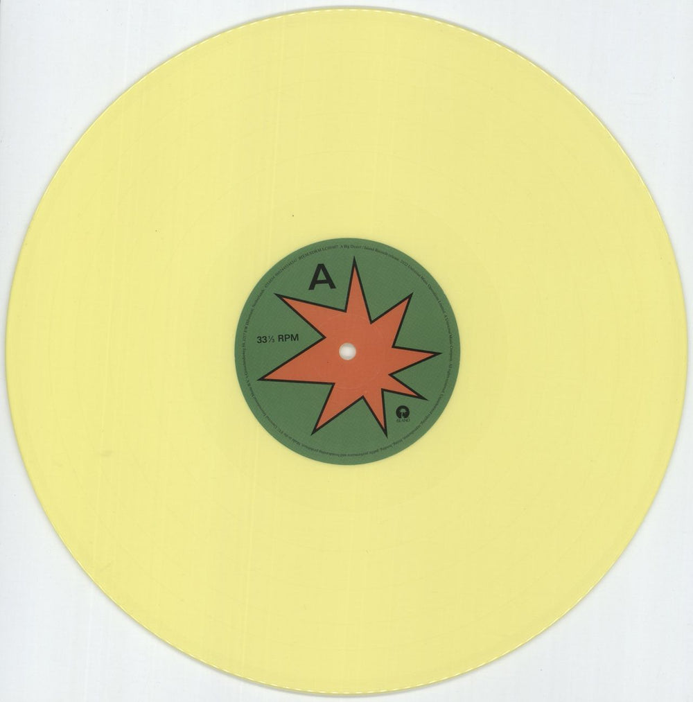 Sports Team Gulp! - 180g Yellow Vinyl - Alternate Blue Sleeve - Autographed UK vinyl LP album (LP record) 1T3LPGU875978