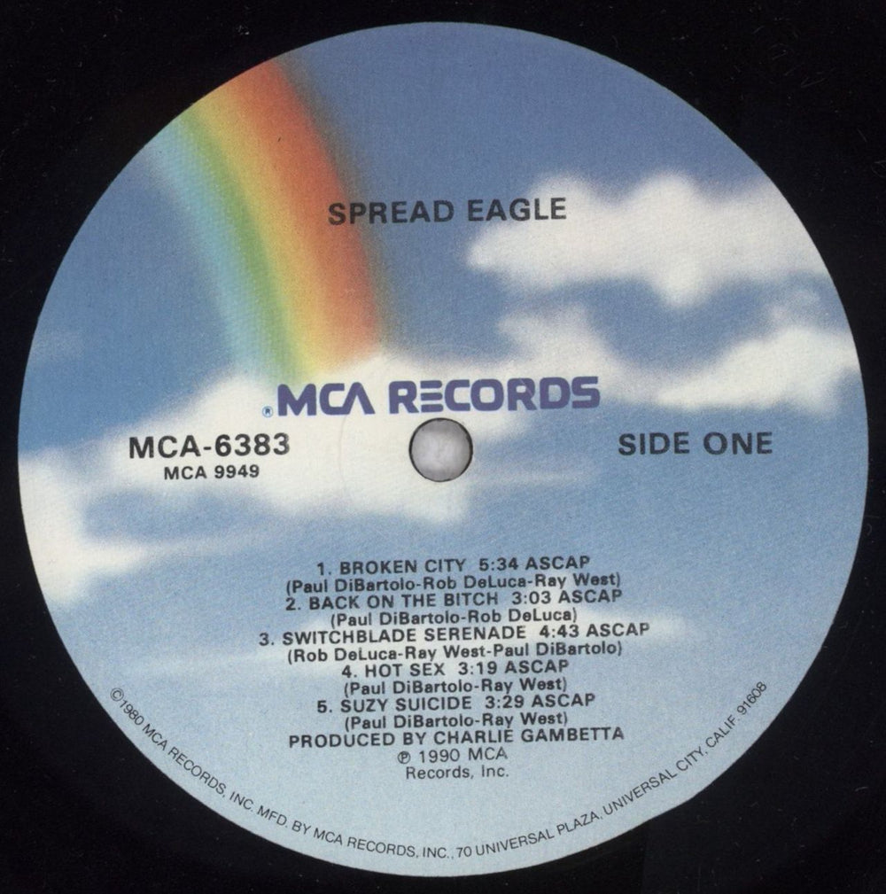 Spread Eagle Spread Eagle US vinyl LP album (LP record) XP0LPSP839275