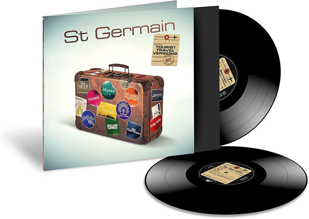 St Germain Tourist Travel Versions: 20th Anniversary - Sealed UK 2-LP vinyl record set (Double LP Album) 0190295177966