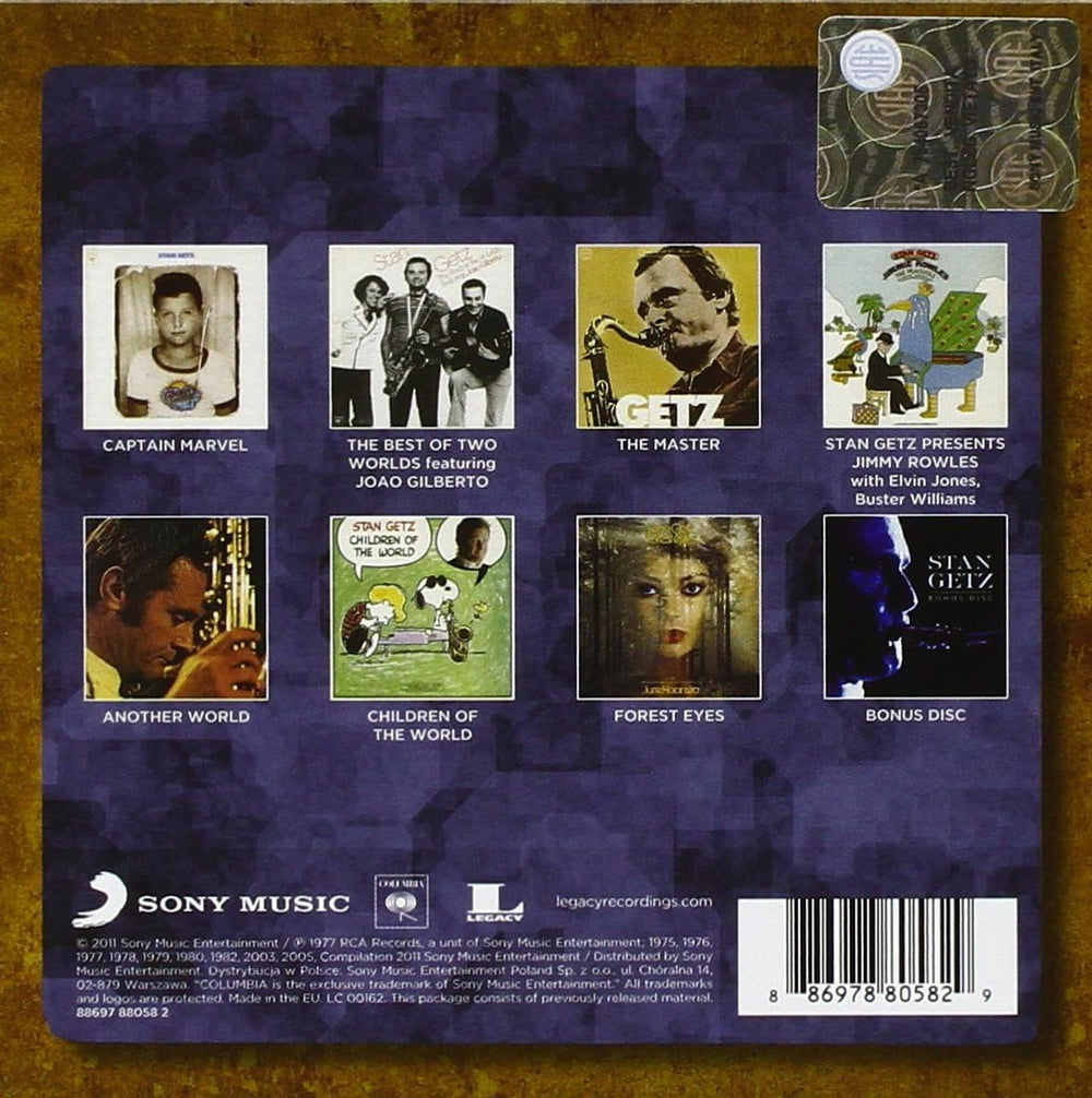 Stan Getz The Complete Columbia Albums Collection - 8-CD Box Set - Sealed UK CD Album Box Set SGQDXTH871865