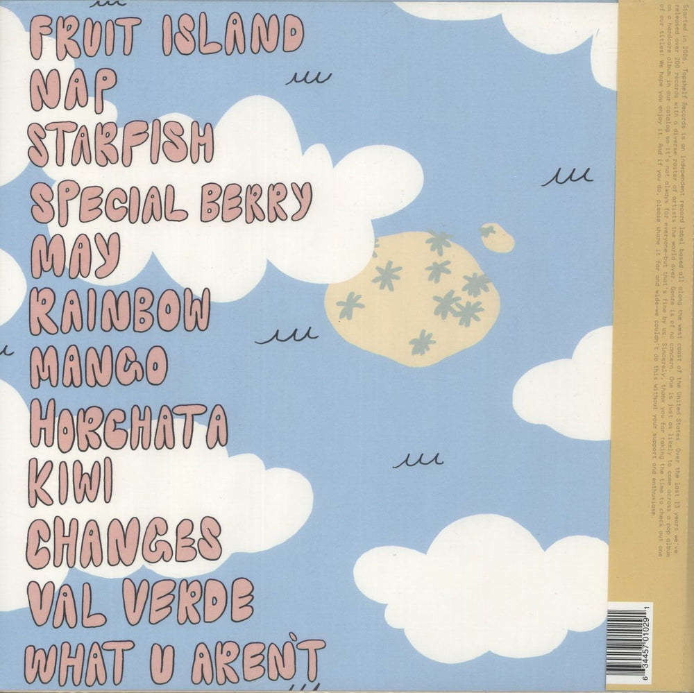 Standards Fruit Island - Pineapple Vinyl US vinyl LP album (LP record)