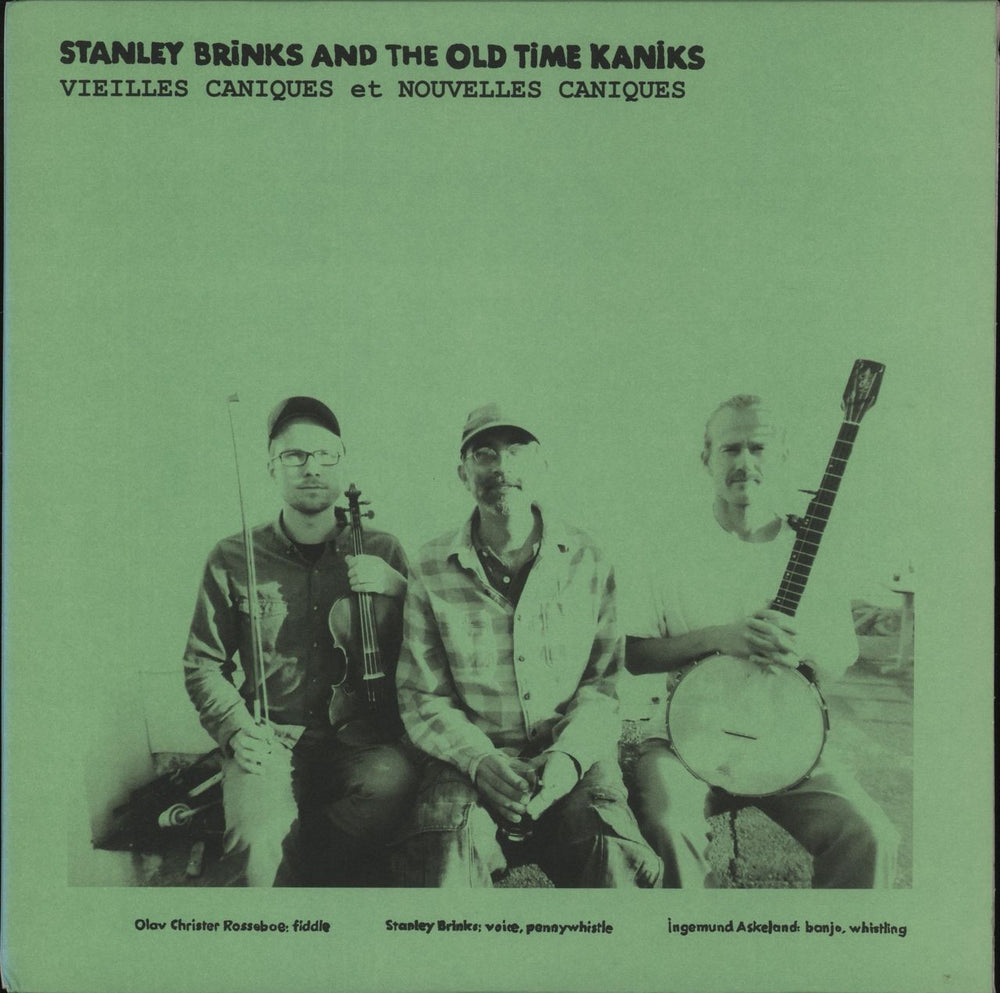 Stanley Brinks Vieilles Caniques Et Nouvelles Caniques - White & Green Vinyl UK 2-LP vinyl record set (Double LP Album) FIKA056