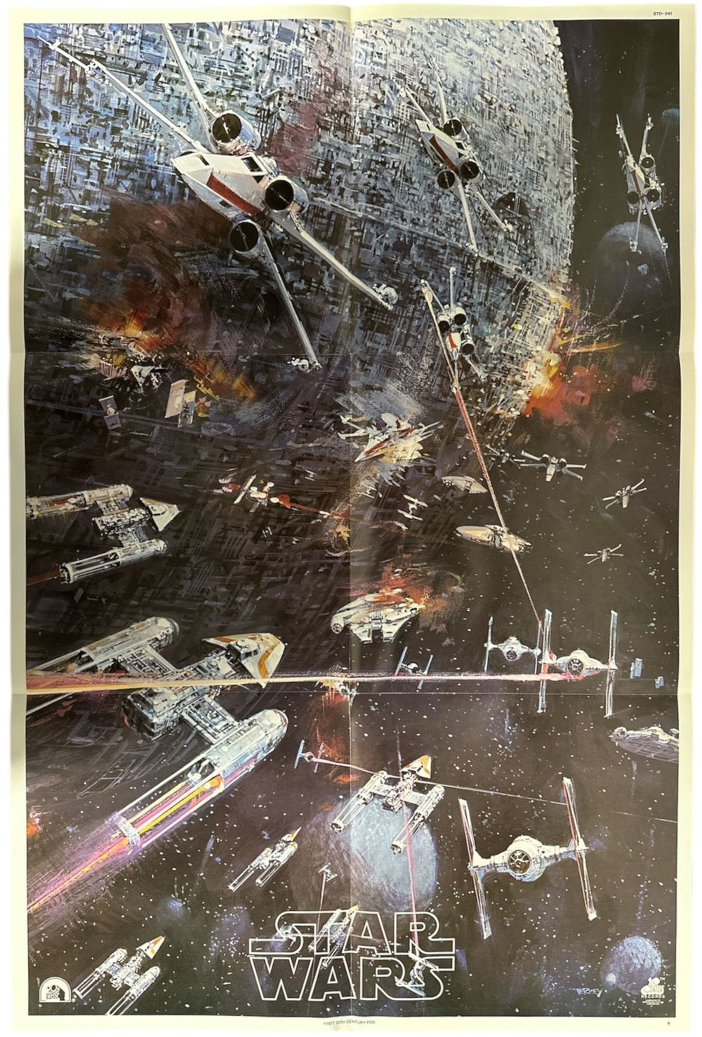 Star Wars Star Wars - Ruby Red Vinyl UK 2-LP vinyl record set (Double LP Album)