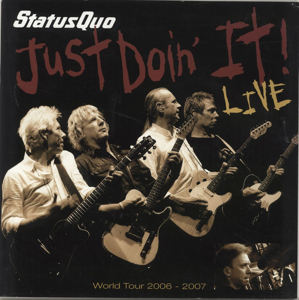 Status Quo Just Doin' It World Tour 2006-2007 UK tour programme TOUR PROGRAMME