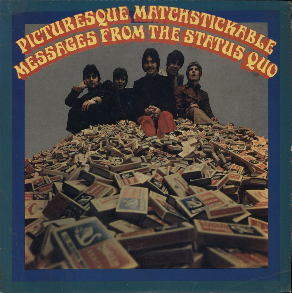 Status Quo Picturesque Matchstickable Messages From The Status Quo UK vinyl LP album (LP record) NPL18220