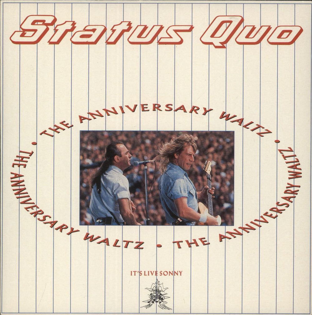 Status Quo The Anniversary Waltz UK 7" vinyl single (7 inch record / 45) QUO28