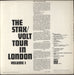 Stax The Stax-Volt Tour In London 1 - Hype Stickered Sleeve UK vinyl LP album (LP record)