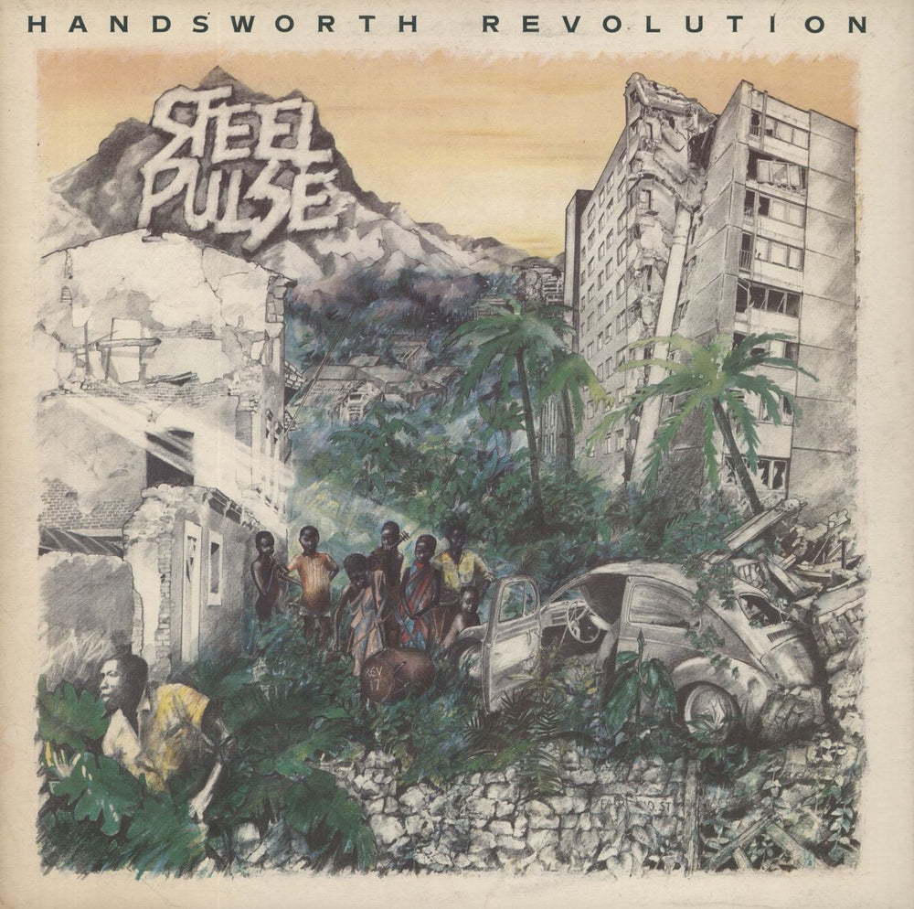 Steel Pulse Handsworth Revolution - 1st - EX UK vinyl LP album (LP record) ILPS9502