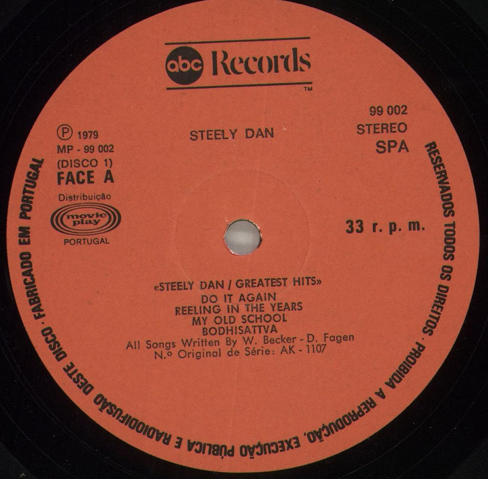 Steely Dan Greatest Hits (1972-1978) Portuguese 2-LP vinyl record set (Double LP Album) S-D2LGR715116