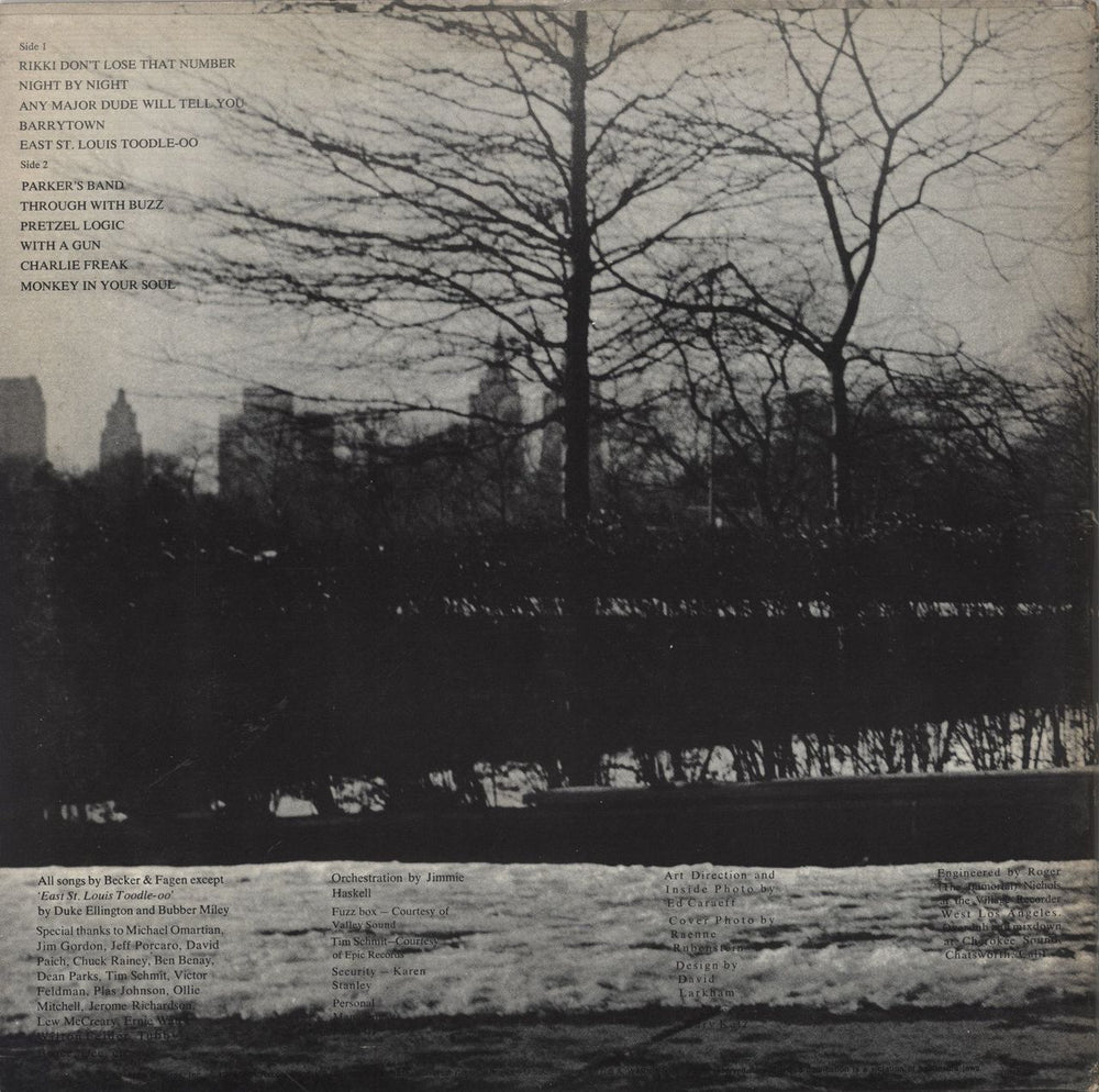 Steely Dan Pretzel Logic US vinyl LP album (LP record)