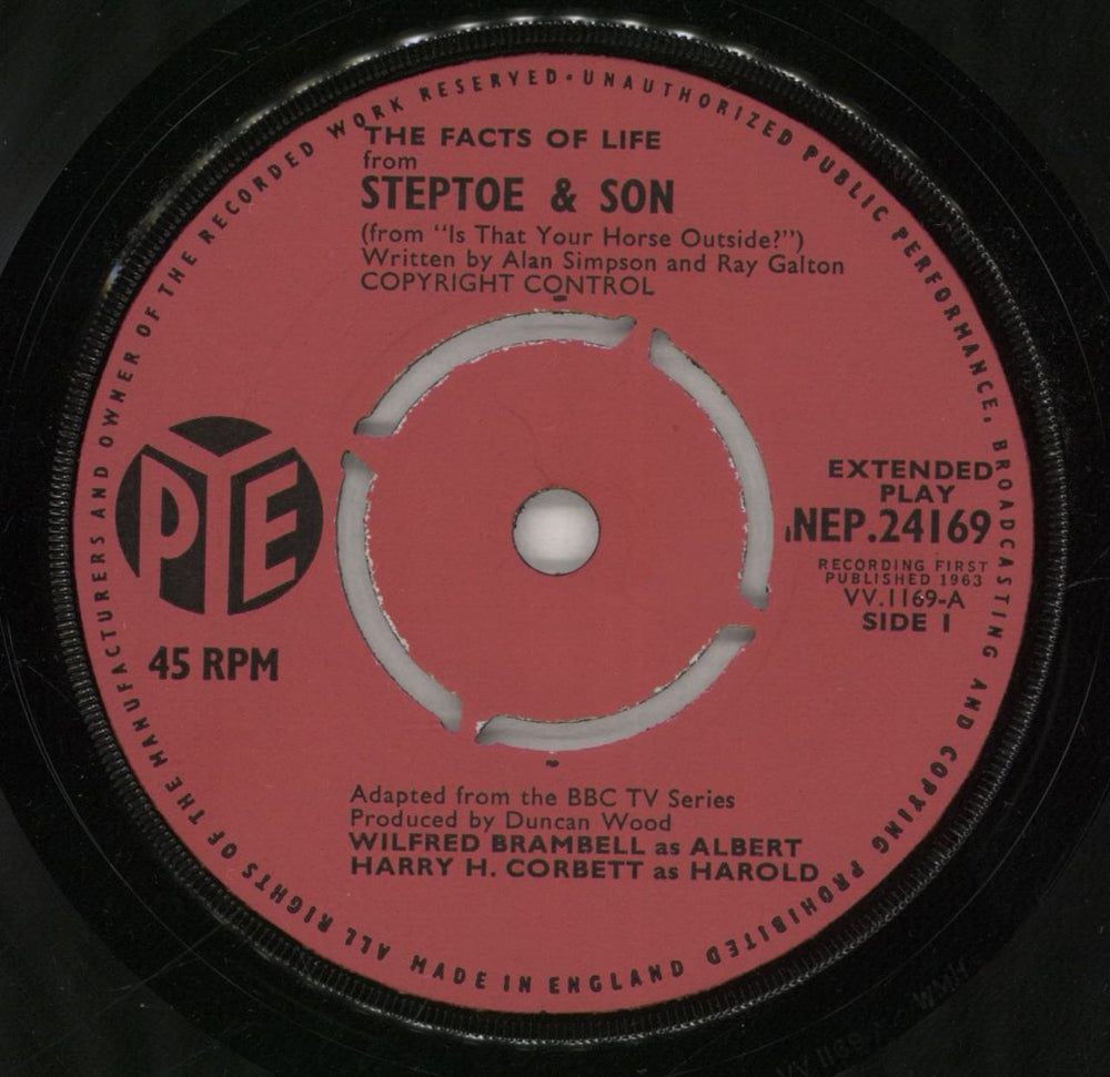 Steptoe & Son The Facts Of Life EP UK 7" vinyl single (7 inch record / 45) S/S07TH366951