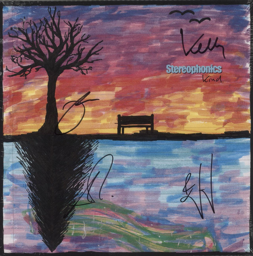 Stereophonics Kind - Autographed - Sealed UK vinyl LP album (LP record) 0190295385538