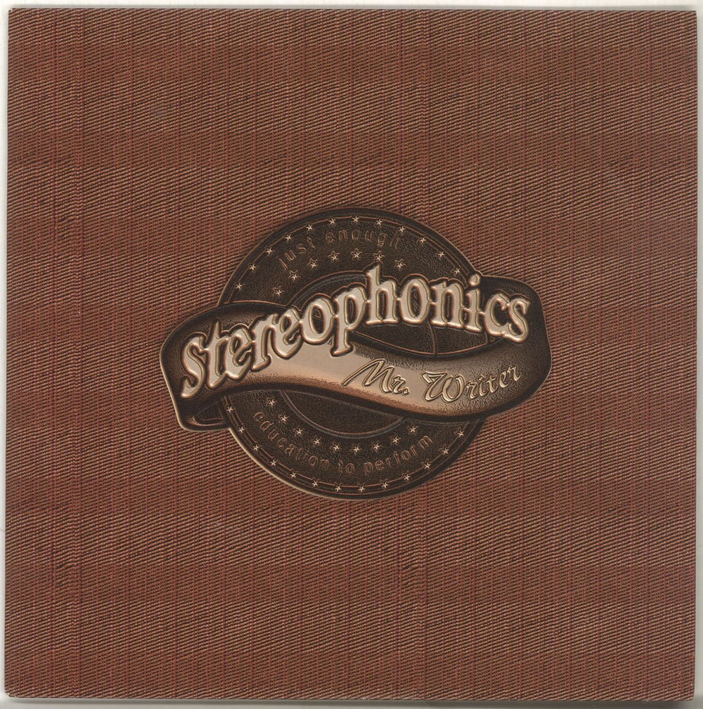 Stereophonics Mr Writer UK 7" vinyl single (7 inch record / 45) VVR5015937