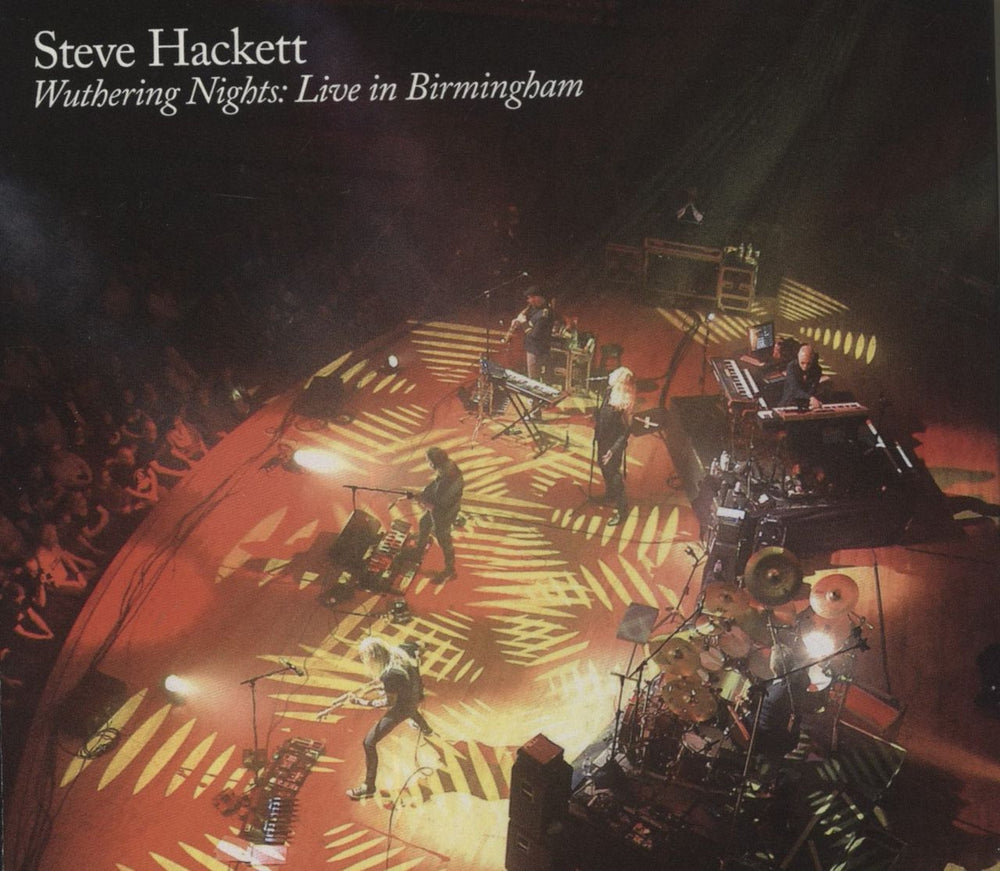 Steve Hackett Wuthering Nights: Live In Birmingham UK 2-disc CD/DVD set 88985473862