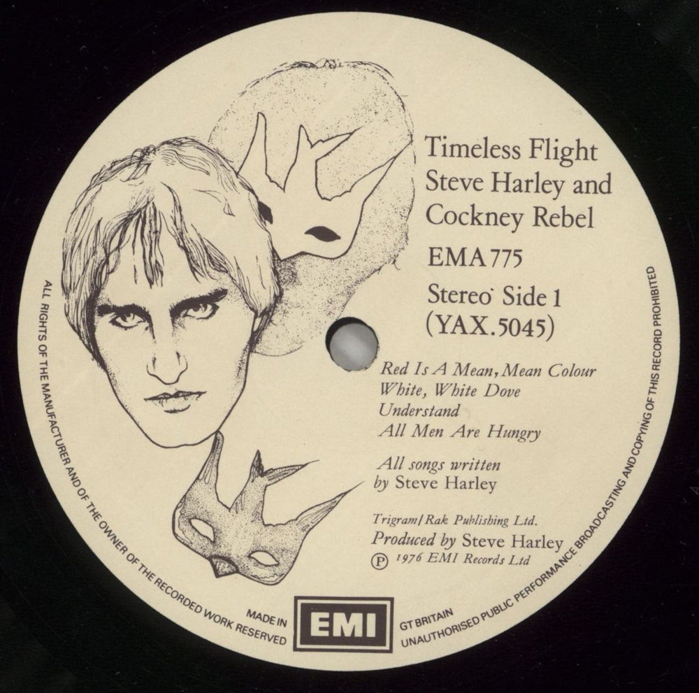 Steve Harley & Cockney Rebel Timeless Flight + Inner - EX UK vinyl LP album (LP record) SHYLPTI341277