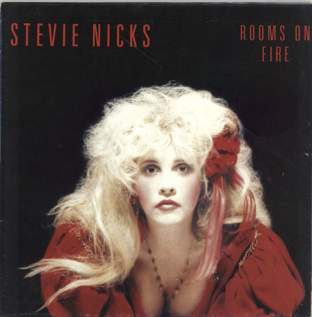 Stevie Nicks Rooms On Fire - Poster Sleeve - EX UK 12" vinyl single (12 inch record / Maxi-single) 12EMP90