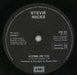 Stevie Nicks Rooms On Fire - Solid UK 7" vinyl single (7 inch record / 45) NIC07RO666647