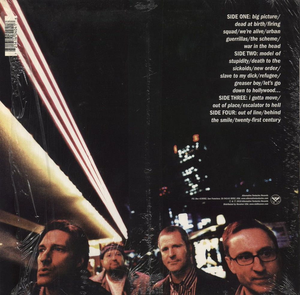 Subhumans Canada Same Thoughts Different Day US 2-LP vinyl record set (Double LP Album) 721616040418