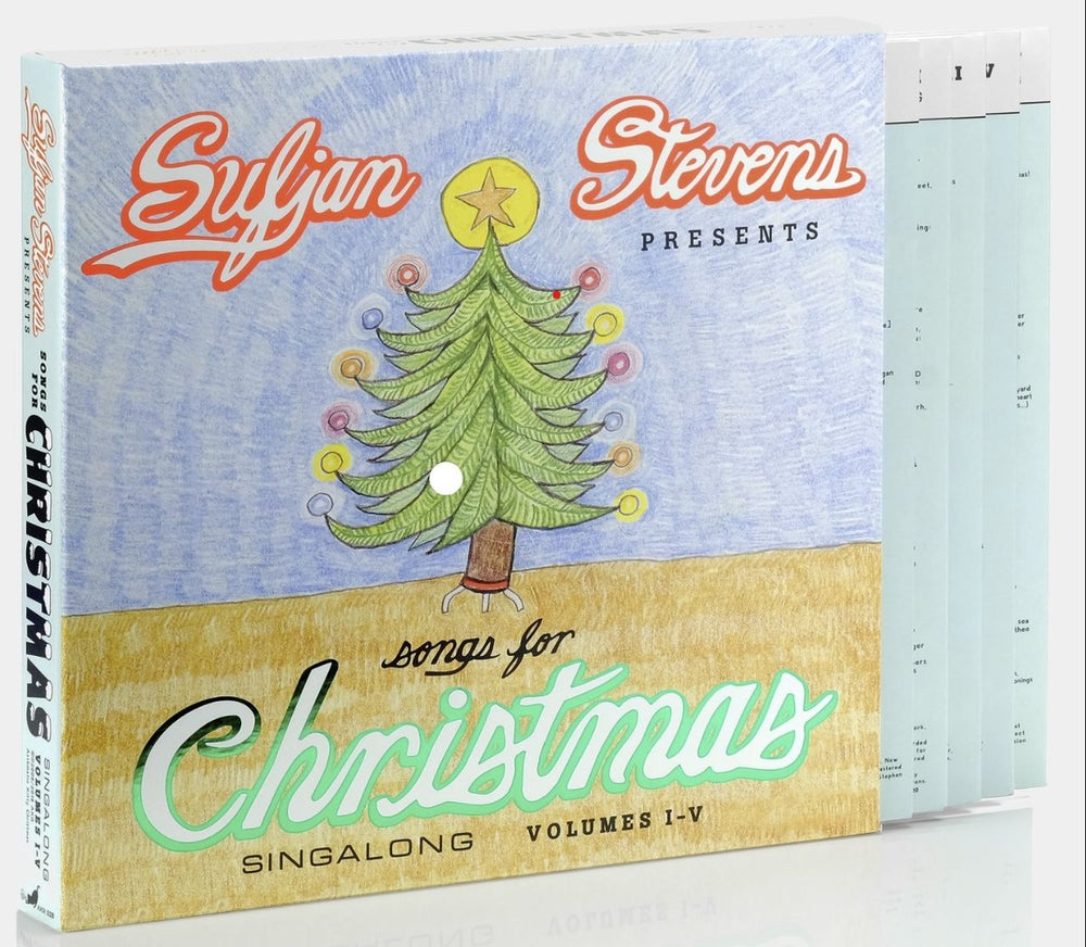 Sufjan Stevens Songs For Christmas Singalong Volumes I-V - Deluxe 5LP Box Set - Sealed US Vinyl Box Set SUJVXSO824178