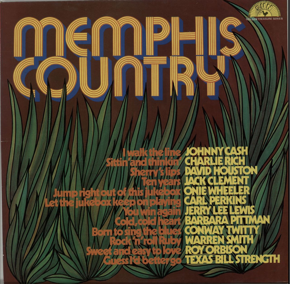 Sun Records Memphis Country UK vinyl LP album (LP record) 6467013