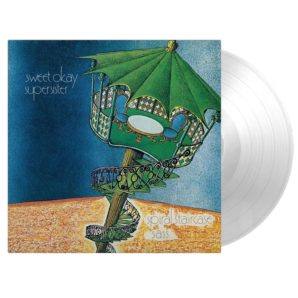 Supersister (70s) Spiral Staircase Sass - Crystal Clear Vinyl 180 Gram UK vinyl LP album (LP record) MOVLP2566