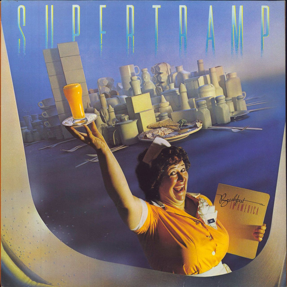 Supertramp Breakfast In America - 1st - EX UK vinyl LP album (LP record) AMLK63708