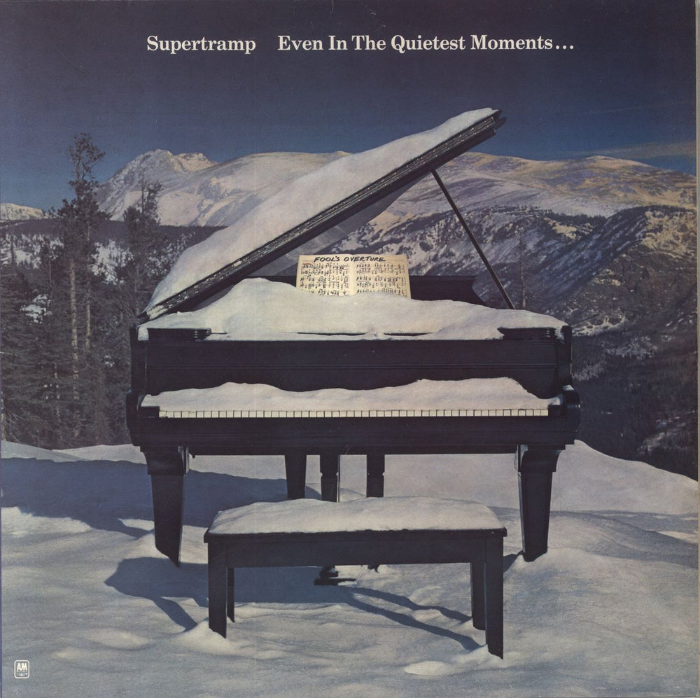 Supertramp Even In The Quietest Moments... UK vinyl LP album (LP record) AMLK64634