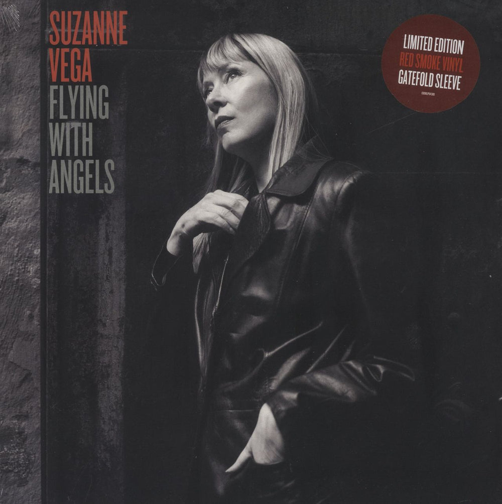 Suzanne Vega Flying With Angels - Red Smoke Vinyl - Sealed UK vinyl LP album (LP record) COOKLP943XX