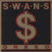 Swans Greed + Flyer - VG UK vinyl LP album (LP record) KCC2