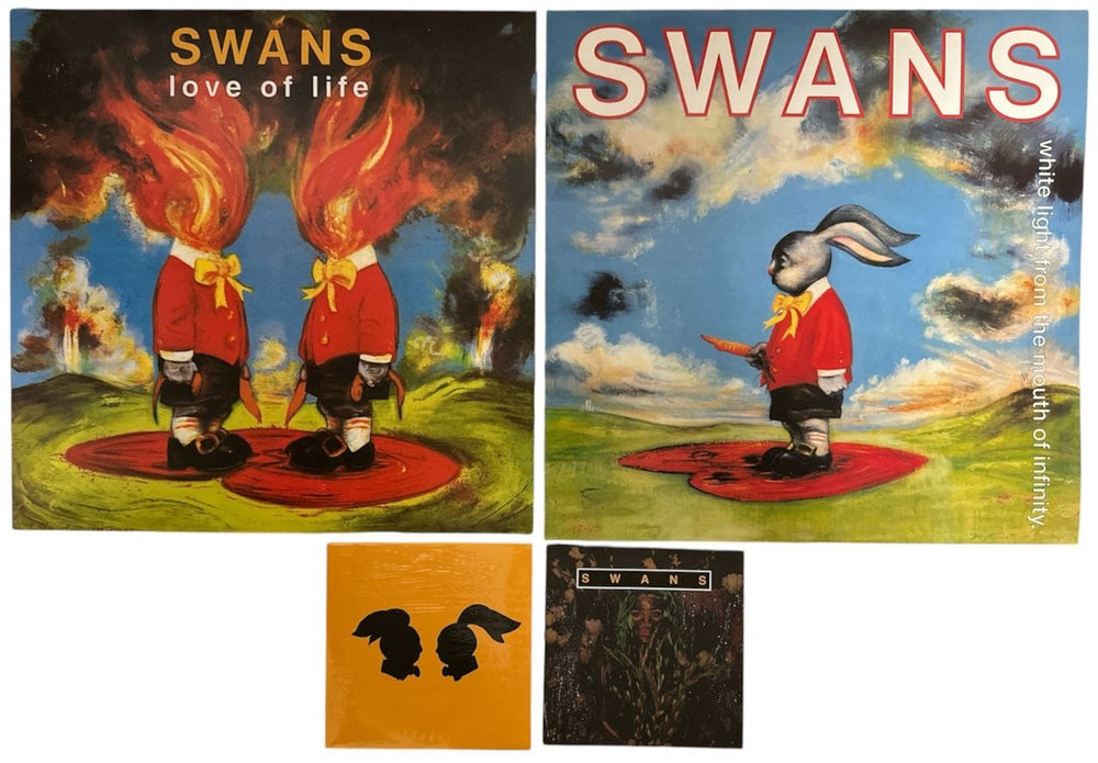 Swans White Light From The Mouth Of Infinity / Love Of Life - Deluxe Edition UK Vinyl Box Set SWNVXWH848579