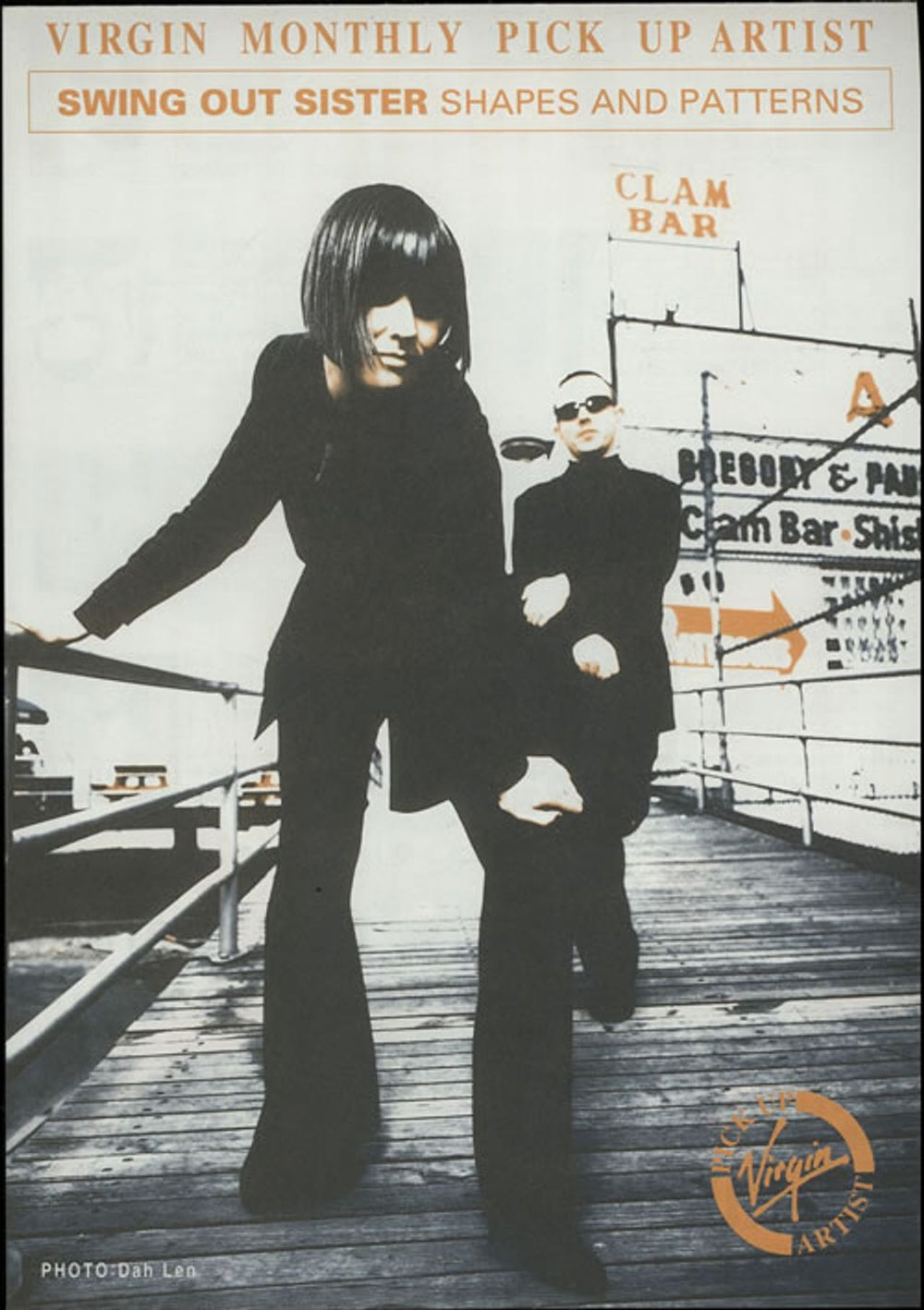 Swing Out Sister Shapes & Patterns - Pair Of Handbills Japanese Promo handbill PROMOTIONAL HANDBILL