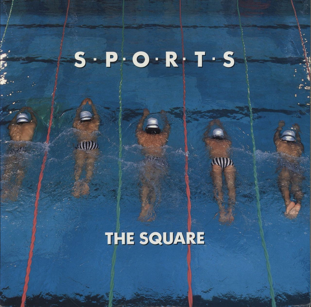 T-Square S.P.O.R.T.S Japanese vinyl LP album (LP record) 28AH1996
